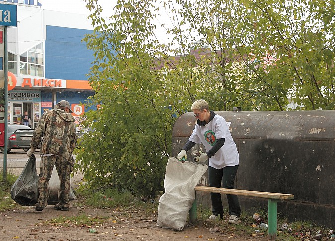 На части улицы Щорса в Кинешме «Мусора.Больше.Нет» фото 10