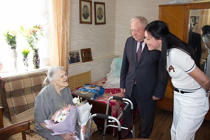 100-летие отметила участница Великой Отечественной войны Прасковья Семеновна Голубева фото 3