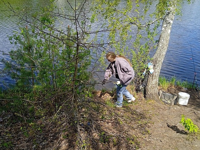 Активисты очистили от мусора берег реки Кинешемки фото 4