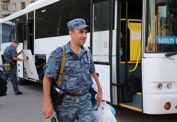Произведена замена сводного отряда Ивановской полиции в Северо-Кавказском регионе фото 4