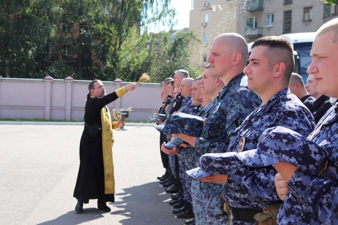 Произведена замена сводного отряда Ивановской полиции в Северо-Кавказском регионе фото 6
