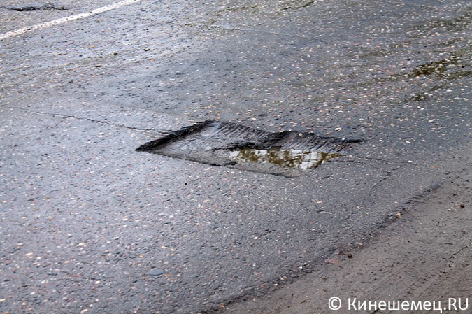 Ямочный ремонт кинешемских дорог не прекращался фото 4