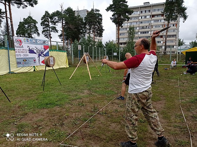 В Кинешме состоялся турнир по спортивному метанию ножа фото 4