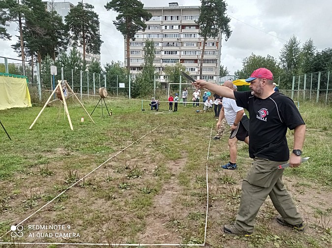 В Кинешме состоялся турнир по спортивному метанию ножа фото 7