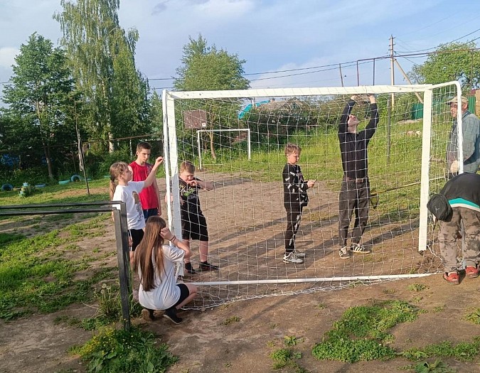 В ТОС «Можайского» приобрели футбольные ворота фото 3