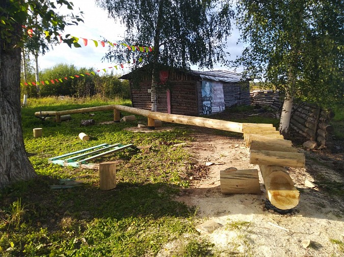 На «Рубеже маршала А.М.Василевского» устанавливают новые элементы полосы препятствий фото 5