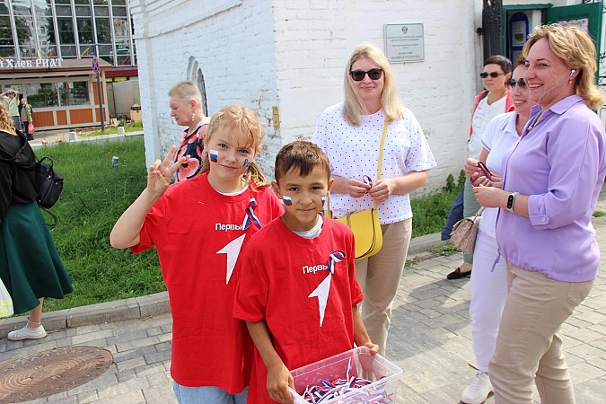 Кинешма отметила День флага Российской Федерации фото 6