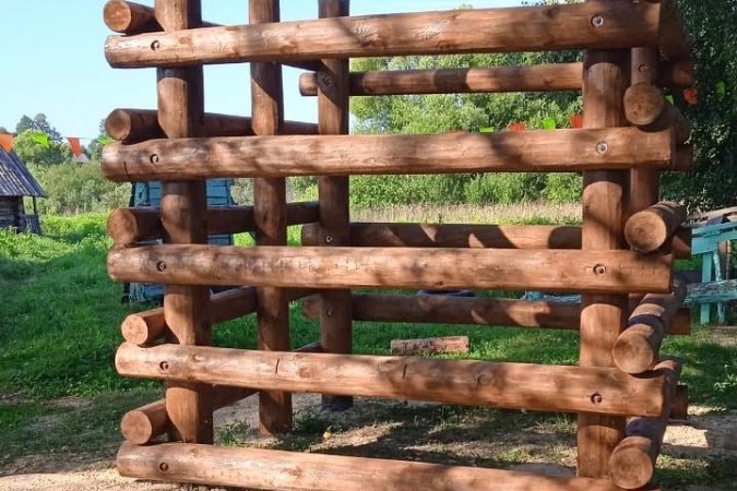 На «Рубеже маршала А.М.Василевского» завершена установка новых элементов полосы препятствий фото 4