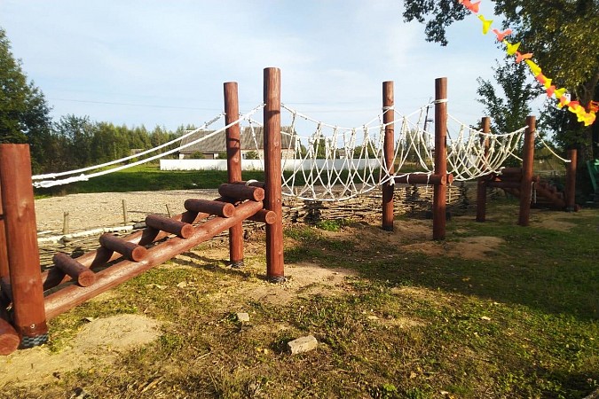 На «Рубеже маршала А.М.Василевского» завершена установка новых элементов полосы препятствий фото 10