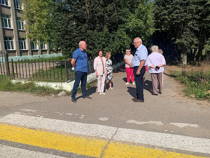 В Кинешме проверили безопасность дорожного движения около школ фото 3