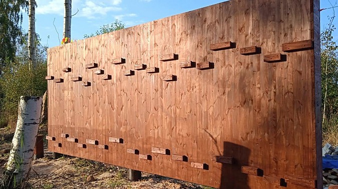 На «Рубеже маршала Василевского» в Вахутках продолжают устанавливать новые элементы фото 3