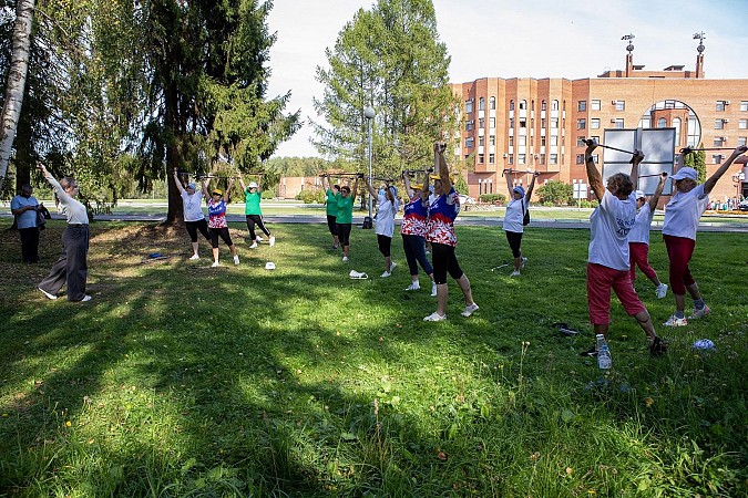На базе МЦ «Решма» прошли «10000 шагов к здоровью» фото 4