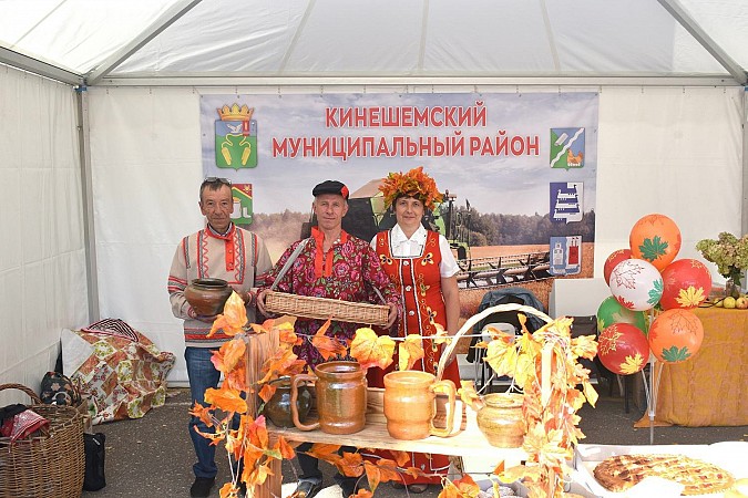 Кинешемский район принял участие в народной ярмарке «День урожая» фото 9