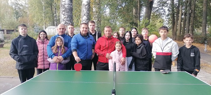 В Кинешемском детском доме прошли соревнования по теннису и пионерболу фото 5