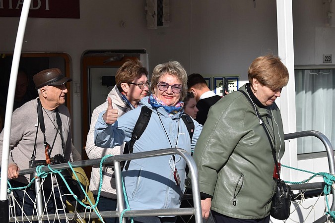 С начала турсезона Кинешма приняла 200 круизных теплоходов фото 8