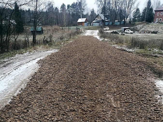 На подсыпку дорог в Кинешемском районе дополнительно выделено 330 тонн щебня фото 8