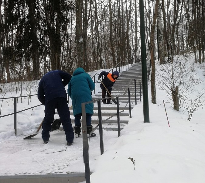 Дороги и мосты Кинешемского района очищают от снега фото 2