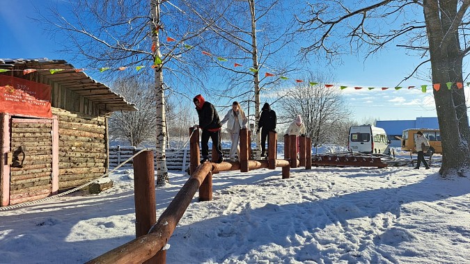 Студенты ивановских колледжей покоряли «Тропу победы» в Вахутках фото 11