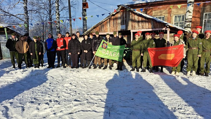 Студенты ивановских колледжей покоряли «Тропу победы» в Вахутках фото 5