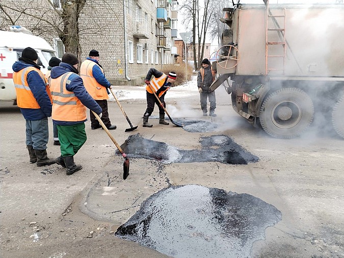 В Кинешму доставлен второй термобункер с литым асфальтом фото 2