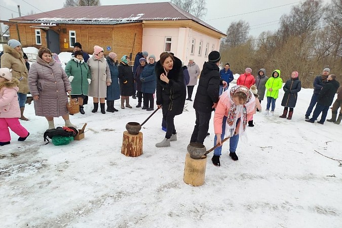 В Кинешемском районе отметили Масленицу фото 8