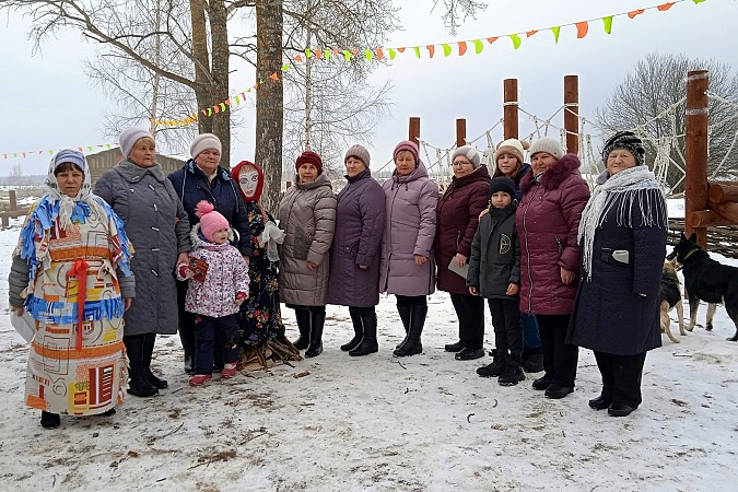 В Кинешемском районе отметили Масленицу фото 6