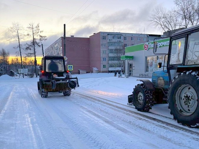 Дороги Кинешемского района расчищают от выпавшего снега фото 2