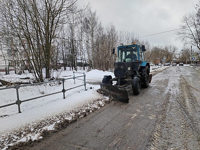 В ночь на 6 марта в Кинешме выпало до 5 см снега фото 4