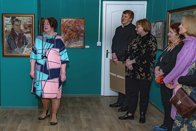 В Картинной галерее открылась выставка избранных произведений Станислава Дюпинского фото 6