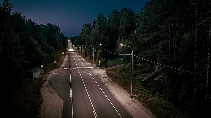 В 2025 году в Ивановской области протянут 27,5 км линий освещения на региональных дорогах фото 2