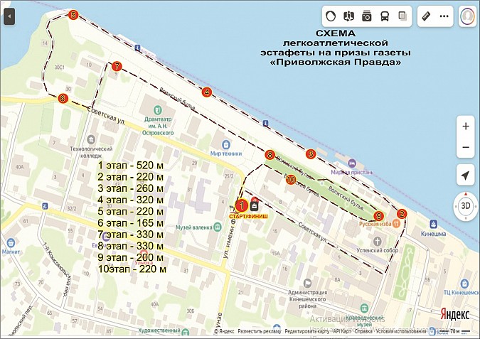 6 мая в Кинешме пройдет традиционная легкоатлетическая эстафета фото 2