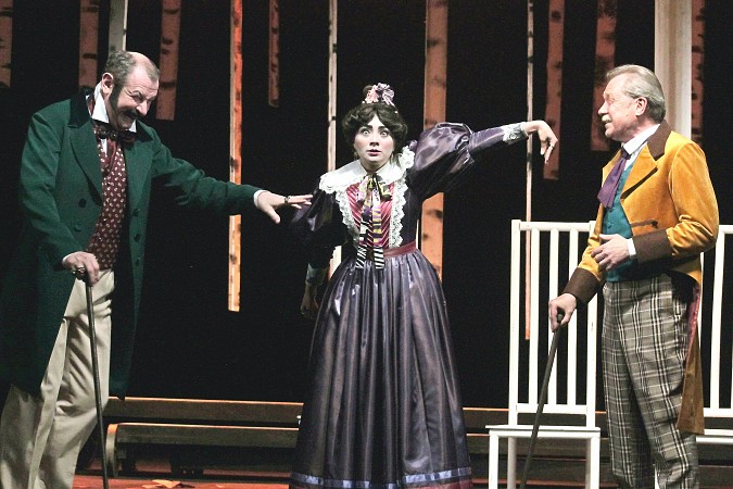 На фестивале «Горячее сердце» представили мюзикл «Барышня-крестьянка» фото 10