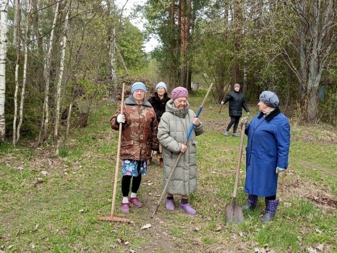 В сельских поселениях Кинешемского района продолжаются субботники фото 6