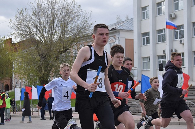 В Кинешме прошла традиционная легкоатлетическая эстафета фото 10