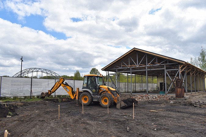 В Кинешме продолжается благоустройство «Стрелки» и сквера на ул.Гагарина фото 4