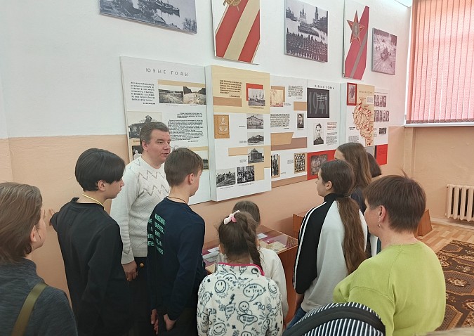 Музей школы №18 посетил отряд «ЮНГИ» из Южно-Сахалинска фото 7