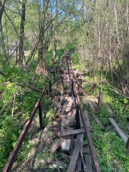 В Наволоках приступили к ремонту 37-метрового моста через ручей по улице Ульянова фото 2