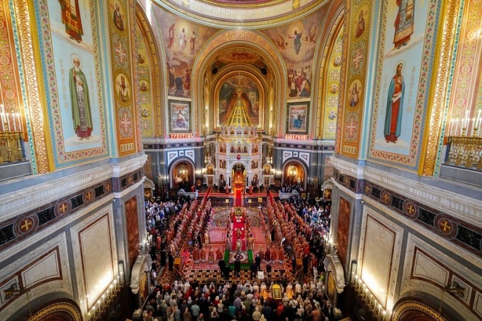 Епископ Иларион сослужил Святейшему Патриарху Кириллу в день его тезоиментства фото 3