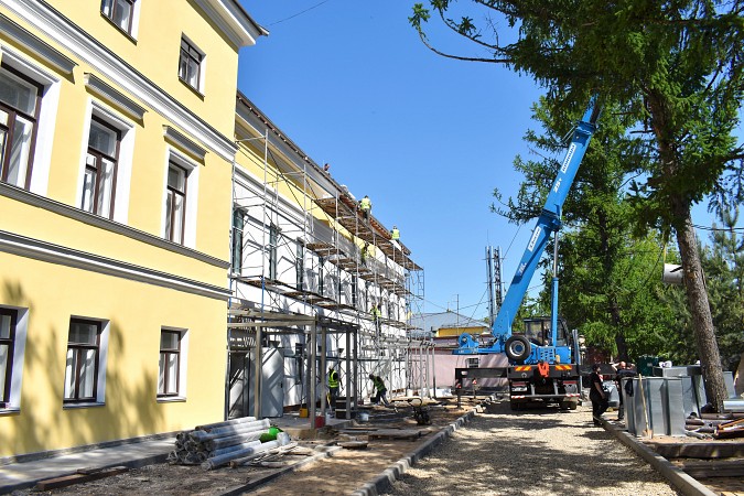 Станислав Воскресенский проверил ремонт социальных объектов в Кинешме фото 4