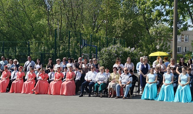 В школе №18 состоялся кадетский бал фото 13