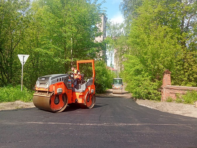 В Кинешме продолжается капитальный ремонт дорог фото 10