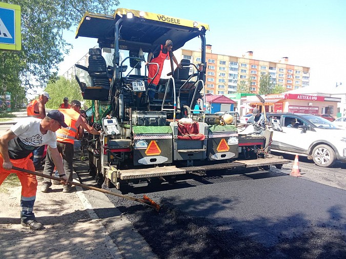 В Кинешме продолжается капитальный ремонт дорог фото 7