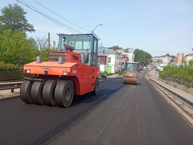 В Кинешме продолжается капитальный ремонт дорог фото 8
