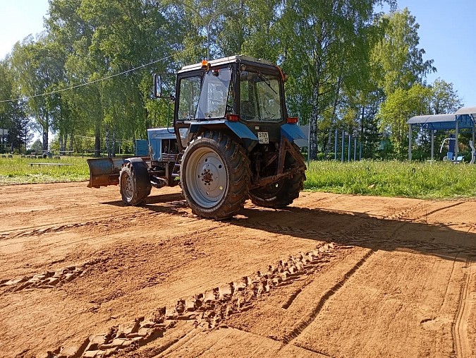 В Кинешемском районе устанавливают современные детские площадки фото 6
