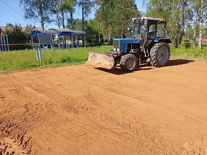 В Кинешемском районе устанавливают современные детские площадки фото 2