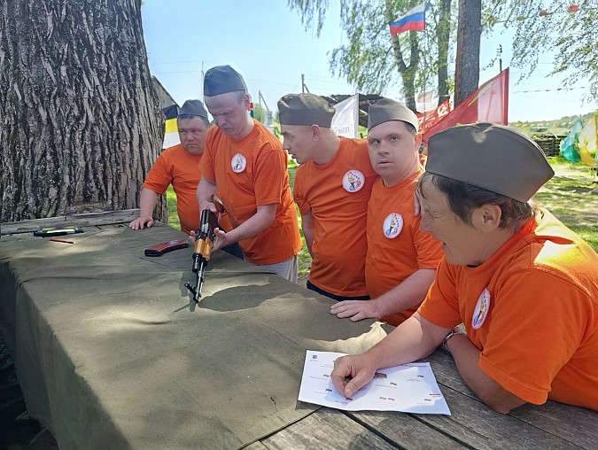 В Вахутках на «Рубеже Василевского» соревновались людей с ограниченными возможностями здоровья фото 10