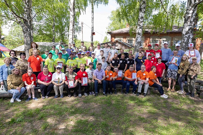 В Вахутках на «Рубеже Василевского» соревновались людей с ограниченными возможностями здоровья фото 11