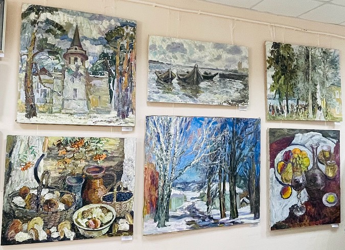 В Кинешме открылась выставка памяти художника Бориса Козлова фото 3