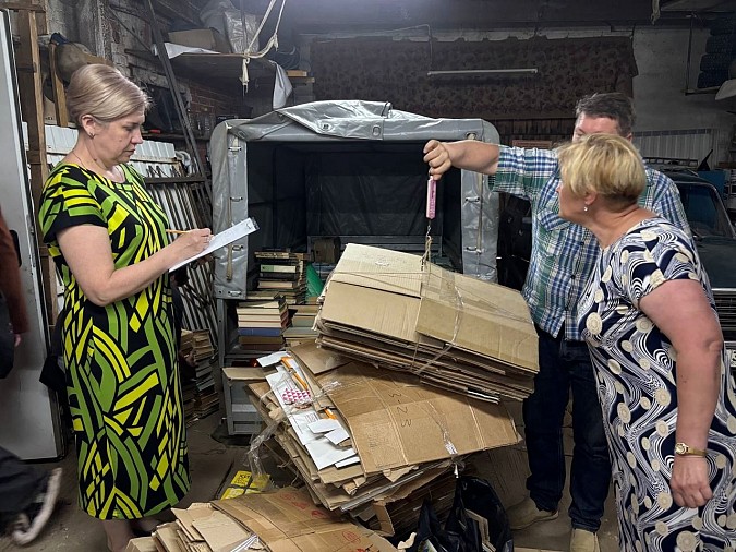 Кинешемский политехнический колледж в рамках акции «БумБатл» сдал 2500 кг макулатуры фото 3