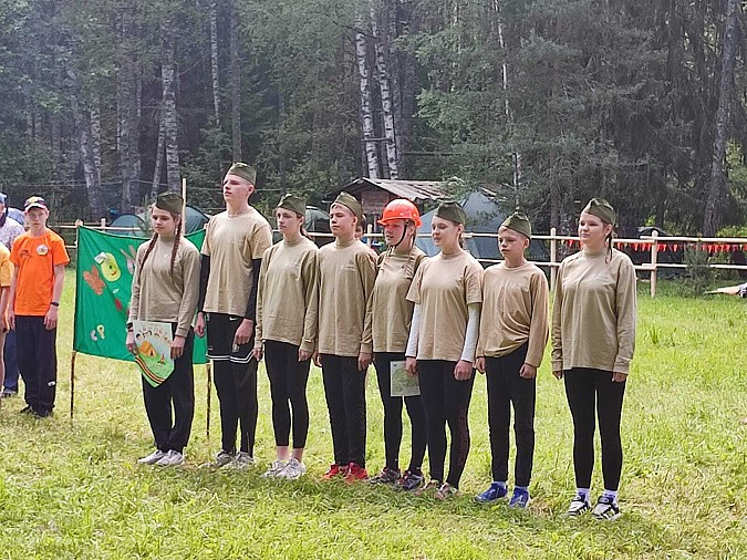 На правом берегу реки Меры стартовал городской школьный турслёт фото 7